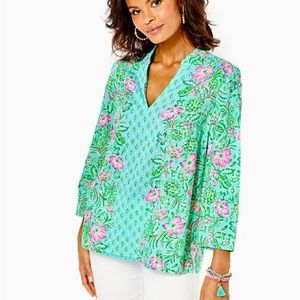 Lilly Pulitzer Luna Bay Tunic Top